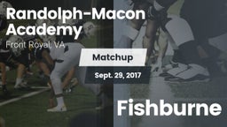 Matchup: Randolph-Macon Acade vs. Fishburne 2017