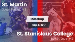 Matchup: St. Martin vs. St. Stanislaus College 2017