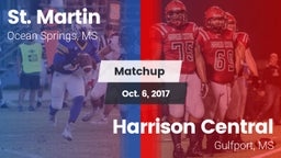 Matchup: St. Martin vs. Harrison Central  2017