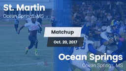 Matchup: St. Martin vs. Ocean Springs  2017