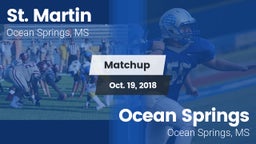 Matchup: St. Martin vs. Ocean Springs  2018