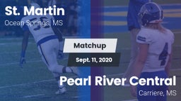 Matchup: St. Martin vs. Pearl River Central  2020