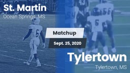 Matchup: St. Martin vs. Tylertown  2020