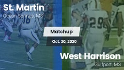 Matchup: St. Martin vs. West Harrison  2020
