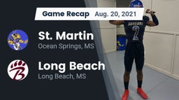 Recap: St. Martin  vs. Long Beach  2021
