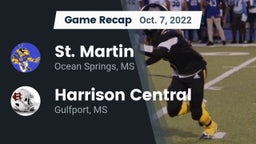 Recap: St. Martin  vs. Harrison Central  2022