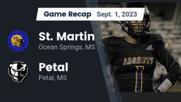 Recap: St. Martin  vs. Petal  2023