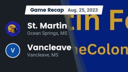 Recap: St. Martin  vs. Vancleave  2023
