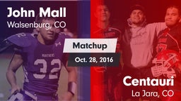 Matchup: Mall vs. Centauri  2016