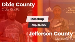 Matchup: Dixie County vs. Jefferson County  2017