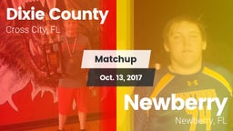 Matchup: Dixie County vs. Newberry  2017