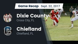 Recap: Dixie County  vs. Chiefland  2017