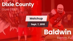 Matchup: Dixie County vs. Baldwin  2018