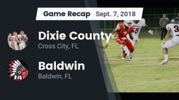 Recap: Dixie County  vs. Baldwin  2018