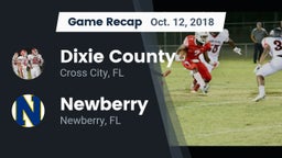 Recap: Dixie County  vs. Newberry  2018