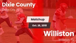 Matchup: Dixie County vs. Williston  2018
