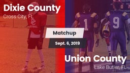 Matchup: Dixie County vs. Union County  2019
