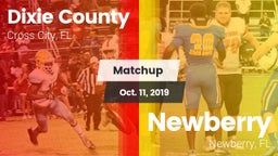 Matchup: Dixie County vs. Newberry  2019