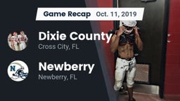 Recap: Dixie County  vs. Newberry  2019