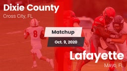 Matchup: Dixie County vs. Lafayette  2020