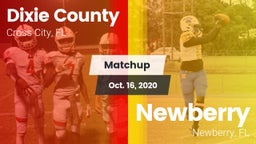 Matchup: Dixie County vs. Newberry  2020