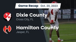 Recap: Dixie County  vs. Hamilton County  2023
