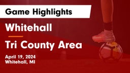 Whitehall  vs Tri County Area  Game Highlights - April 19, 2024