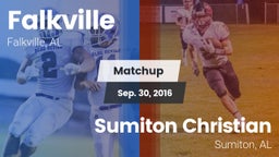 Matchup: Falkville vs. Sumiton Christian  2016