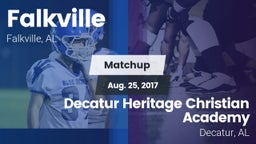 Matchup: Falkville vs. Decatur Heritage Christian Academy  2017