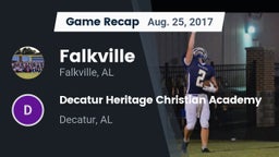 Recap: Falkville  vs. Decatur Heritage Christian Academy  2017
