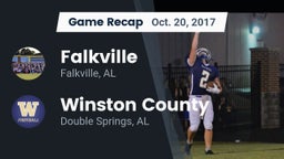 Recap: Falkville  vs. Winston County  2017