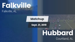 Matchup: Falkville vs. Hubbard  2018