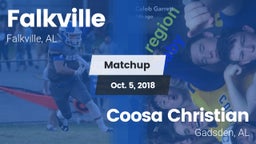 Matchup: Falkville vs. Coosa Christian  2018