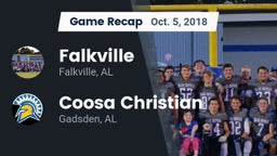 Recap: Falkville  vs. Coosa Christian  2018