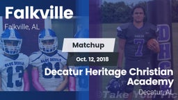 Matchup: Falkville vs. Decatur Heritage Christian Academy  2018