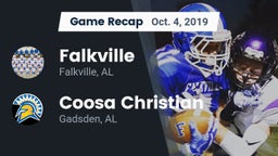 Recap: Falkville  vs. Coosa Christian  2019