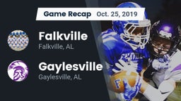 Recap: Falkville  vs. Gaylesville  2019