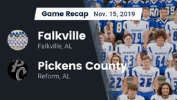 Recap: Falkville  vs. Pickens County  2019