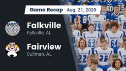 Recap: Falkville  vs. Fairview  2020