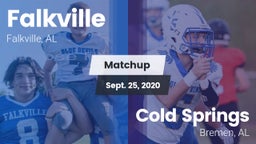 Matchup: Falkville vs. Cold Springs  2020