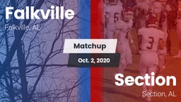 Matchup: Falkville vs. Section  2020
