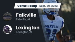 Recap: Falkville  vs. Lexington  2022