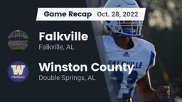 Recap: Falkville  vs. Winston County  2022