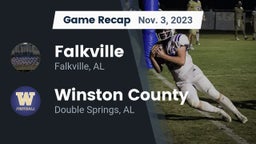 Recap: Falkville  vs. Winston County  2023