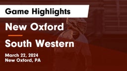 New Oxford  vs South Western  Game Highlights - March 22, 2024