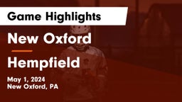 New Oxford  vs Hempfield  Game Highlights - May 1, 2024
