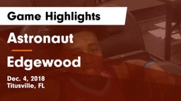 Astronaut  vs Edgewood  Game Highlights - Dec. 4, 2018
