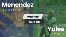 Matchup: Menendez vs. Yulee  2017