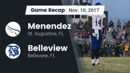 Recap: Menendez  vs. Belleview  2017