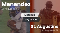Matchup: Menendez vs. St. Augustine  2018